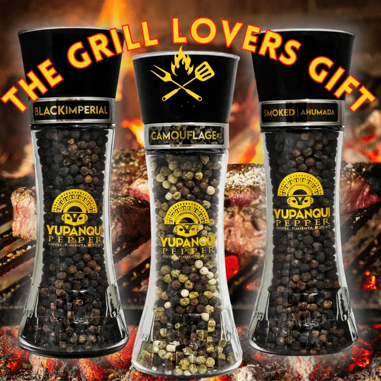 Gifts for cooking lovers Grill Lovers Gift Yupanqui Pepper Mills