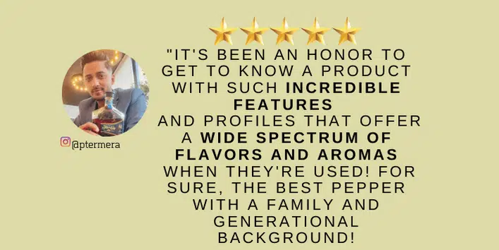 Yupanqui Peppercorns bringing restaurant quality cooking to the home kitchen.