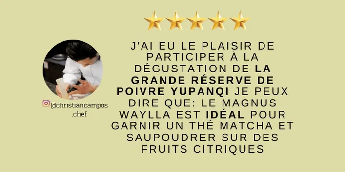 Yupanqui Peppercorns celebrating authentic pepper growing craftsmanship.