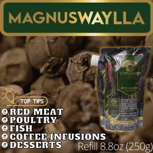 Yupanqui Magnus WAYLLA premium green peppercorn refill for gourmet sauces seafood poultry and refined cooking