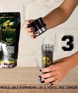 Refillable Peppercorn Grinder