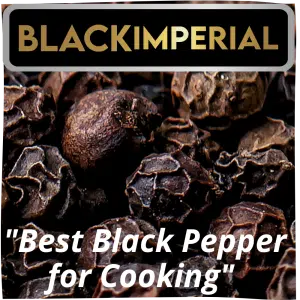 Yupanqui Black Imperial whole black peppercorns, best black pepper for grinder refills and everyday cooking