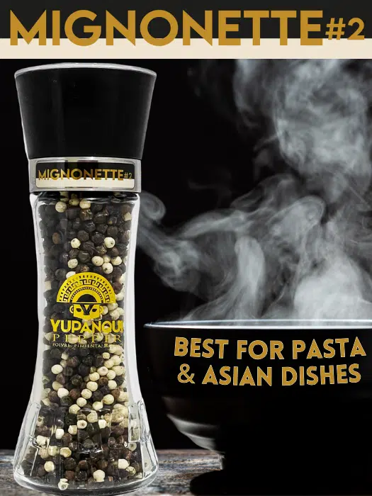 white peppercorn vs black peppercorn