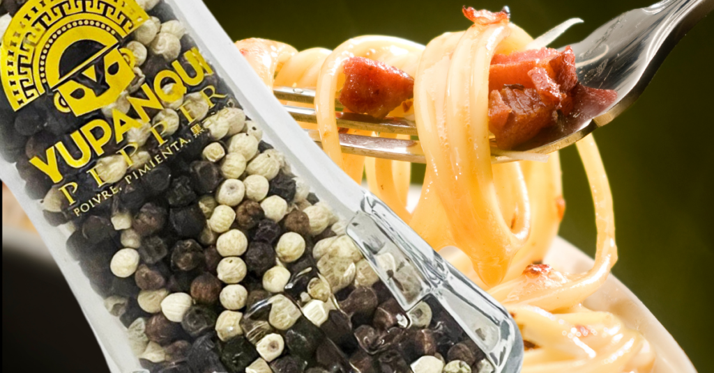 Best Pepper for Pasta & Asian Cuisine black & white pepper